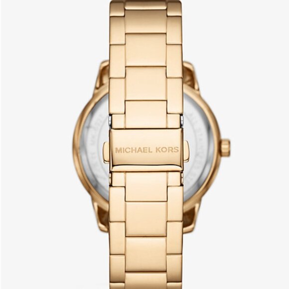 Michael Kors Oversized Tibby Pavé Gold-Tone Watch Brand New Michael Kors | Accessories | Michael Kors Oversized Tibby  main image 4